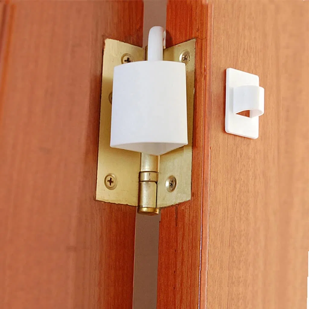 2pcs Baby Safety Lock Baby Kids Safety Porte Bouchon pour Enfants Protection pour Enfants Sécurité Protection pour bébé Safe Safe Pinch