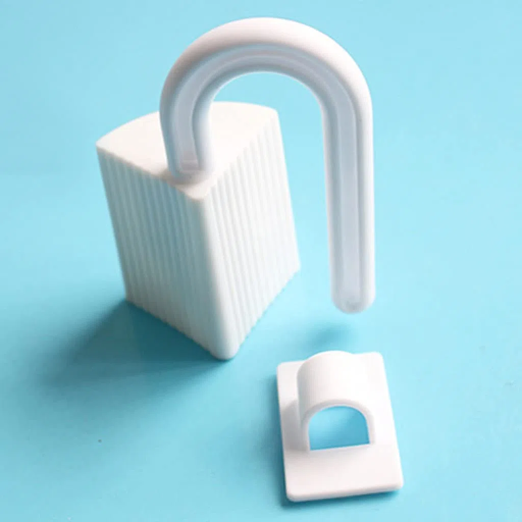 2pcs Baby Safety Lock Baby Kids Safety Porte Bouchon pour Enfants Protection pour Enfants Sécurité Protection pour bébé Safe Safe Pinch