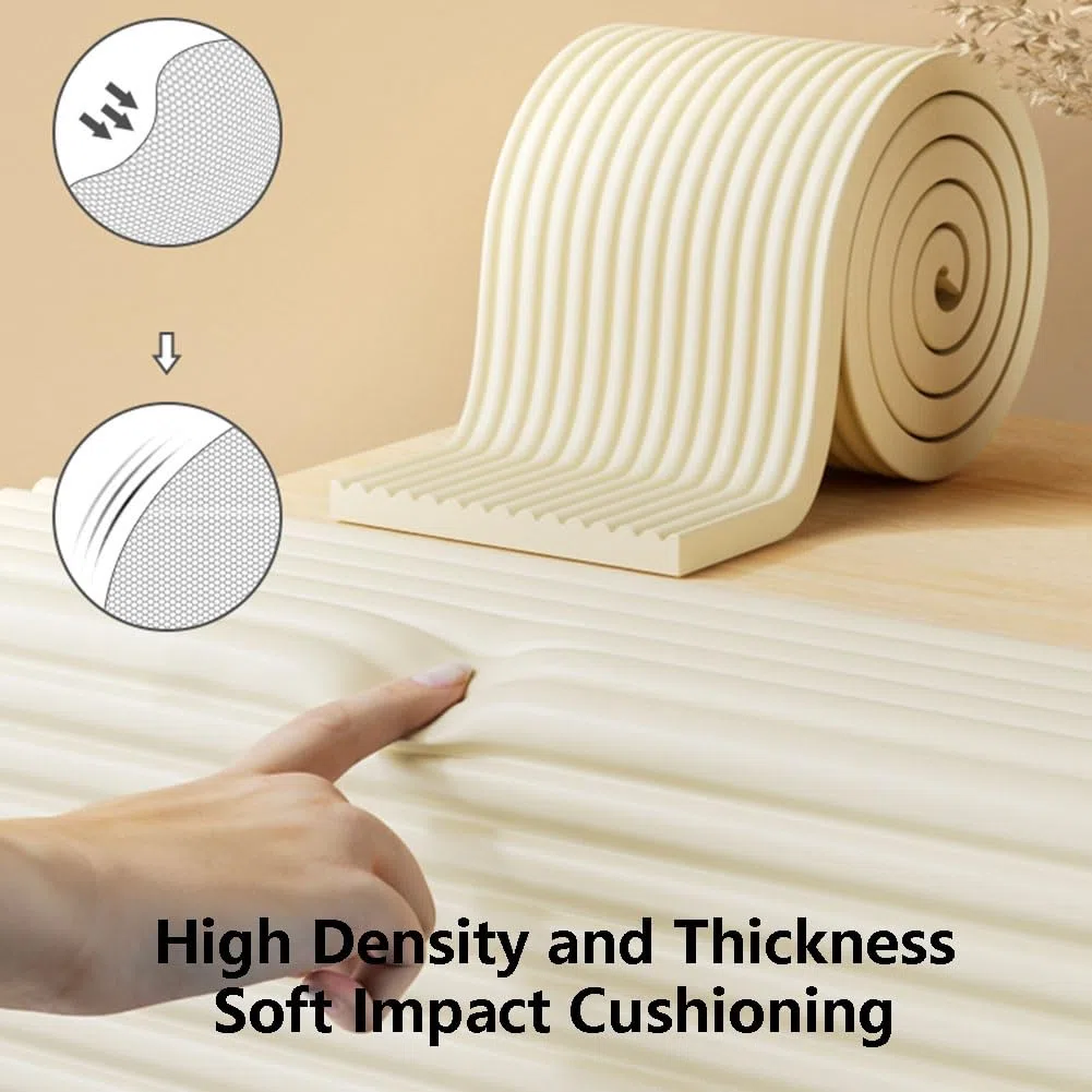 Bandes de sécurité en mousse bleue anti-collision pour coins de table, protections de bords rembourrés, 10 m pour sécurité des bébés et à la maison