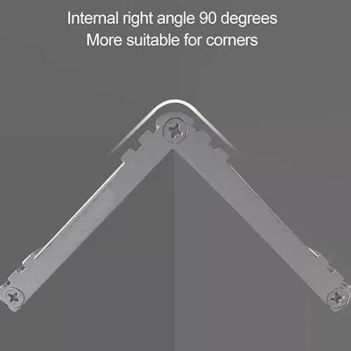 Générique Protections d'angle de colonnes en Aluminium Durable pour parkings et entrepôts – Résistantes aux Chocs, Jaunes, Lot de 10 – Idéales pour la sécurité et la prév