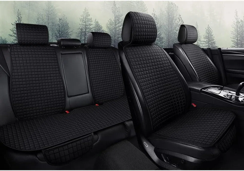 Coussinets de siège de Voiture, Convient pour KIA NIRO, intérieur de Voiture,A-Black+Red