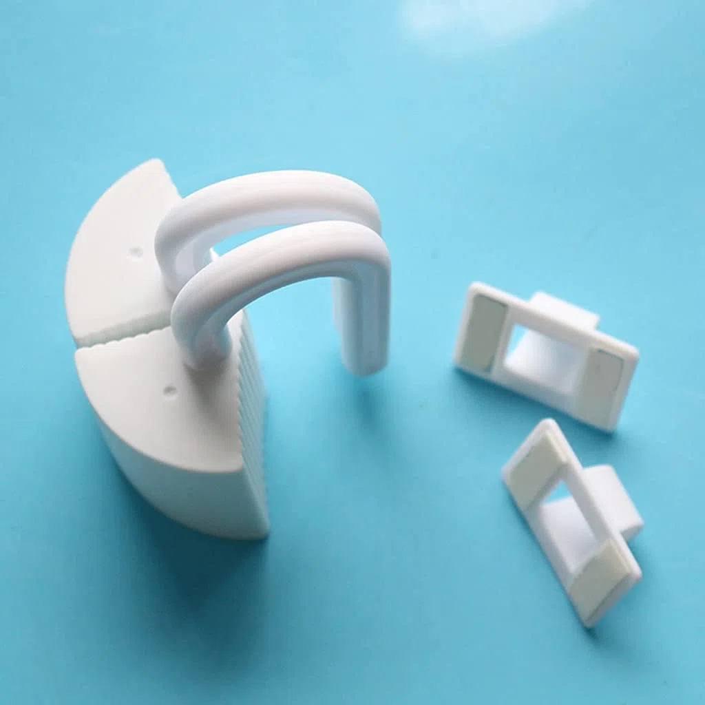 2pcs Baby Safety Lock Baby Kids Safety Porte Bouchon pour Enfants Protection pour Enfants Sécurité Protection pour bébé Safe Safe Pinch