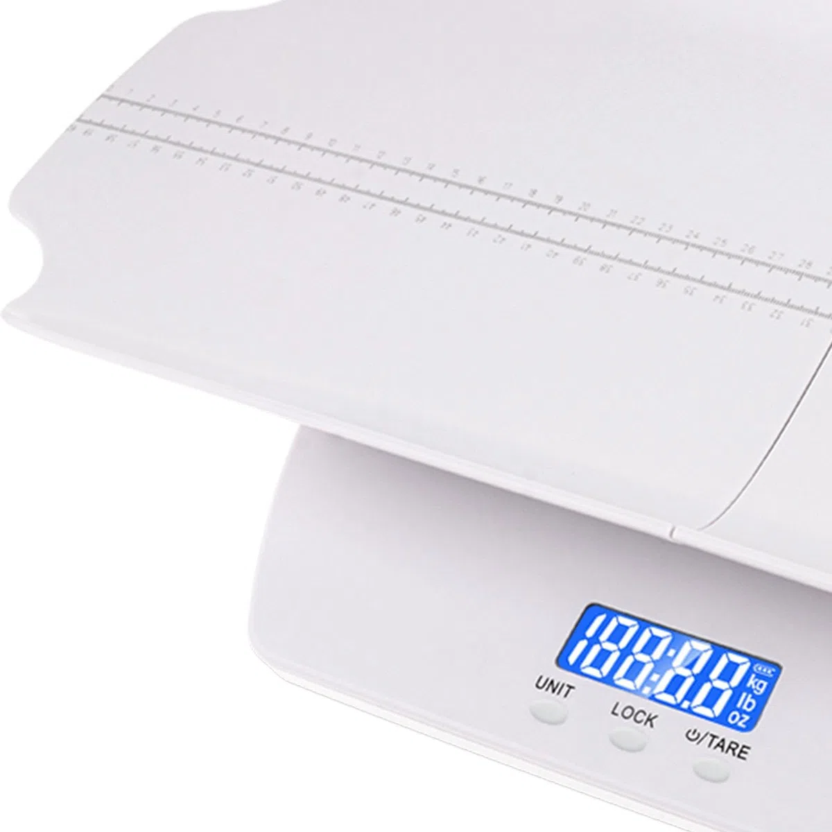 Balance Numérique pour Bébé Balance de Pesée Électronique Balance Multifonction Balance pour Animaux Domestiques avec Affichage Clair Adaptée à